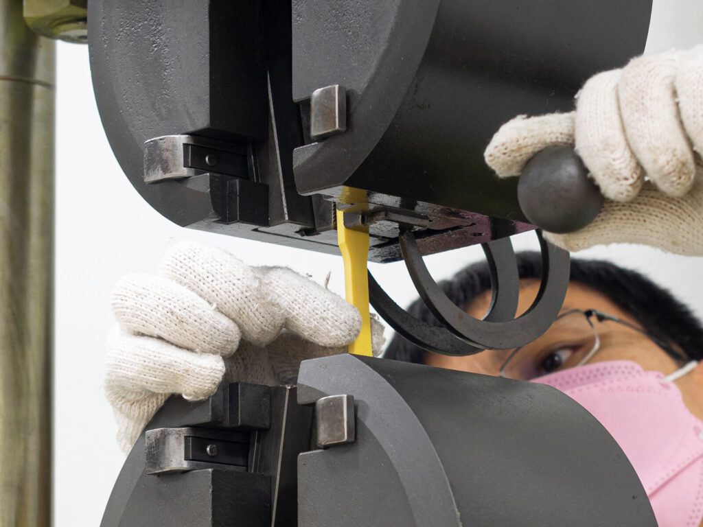 Tensile testing laboratory