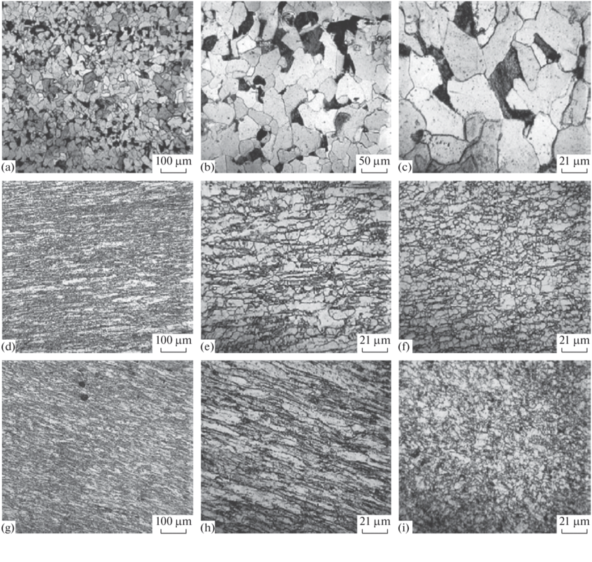 Microstructural Examination and Material Properties